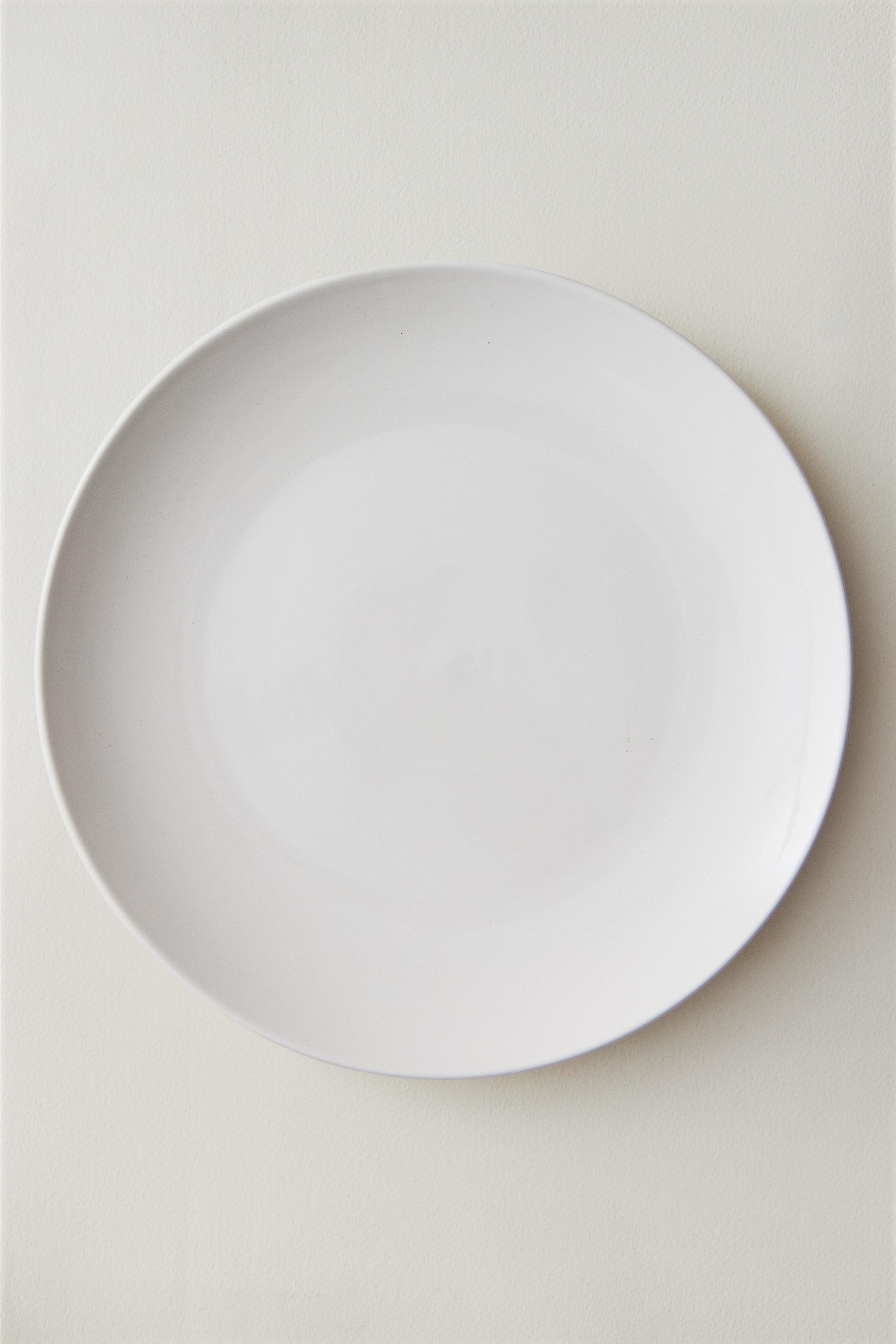 ASSIETTE PLATE GRÈS